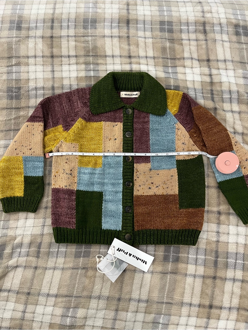 Misha + Puff Topo Leaf Motley Cardigan